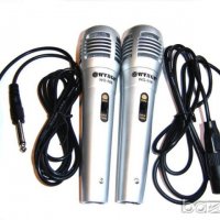 два броя микрофони професионални чифт микрофон, снимка 1 - Микрофони - 26948643