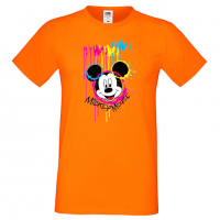 Мъжка тениска Mickey Mouse Painting Подарък,Изненада,Рожден ден, снимка 7 - Тениски - 36577453