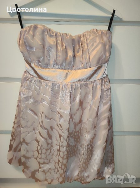 Дамска розова рокля със сатенена панделка DOROTHY PERKINS размер М цена 70 лв., снимка 1