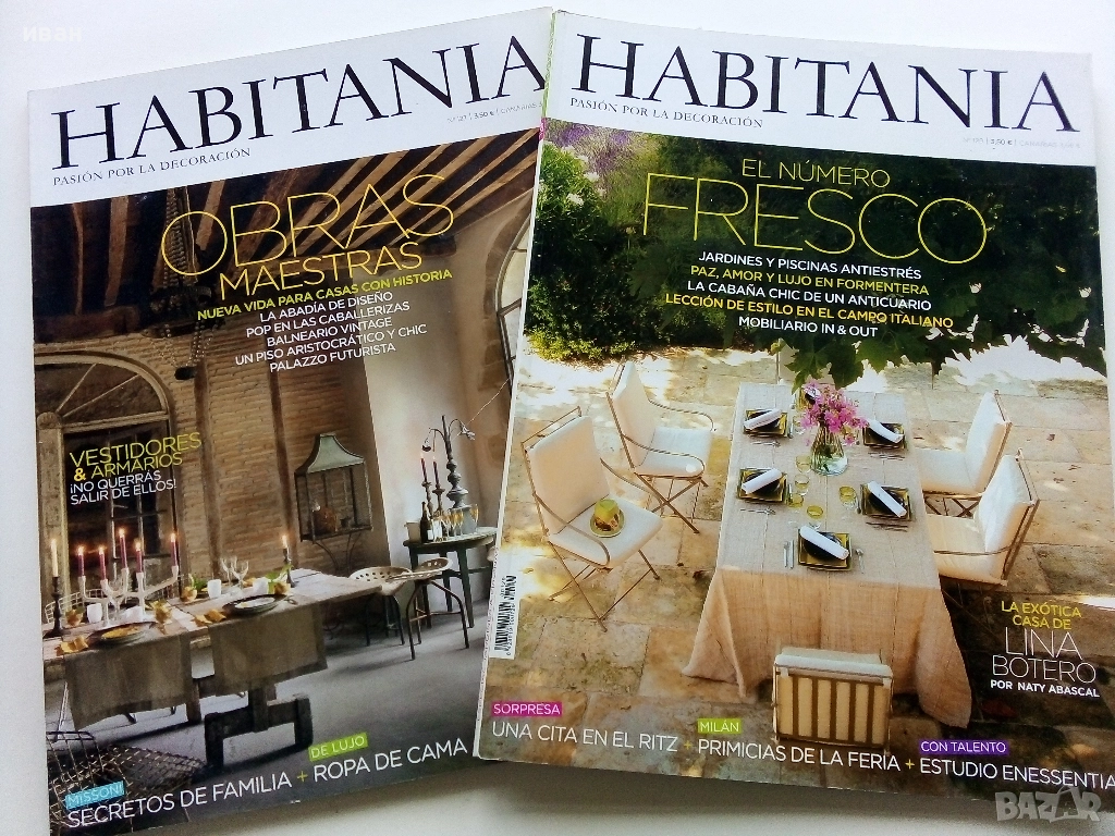 Списания "HABITANIA"  № 127 и № 129, снимка 1