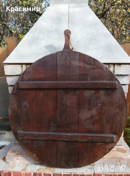 Ретро дървен сач за пещ.  Размер - 77/77См., снимка 1