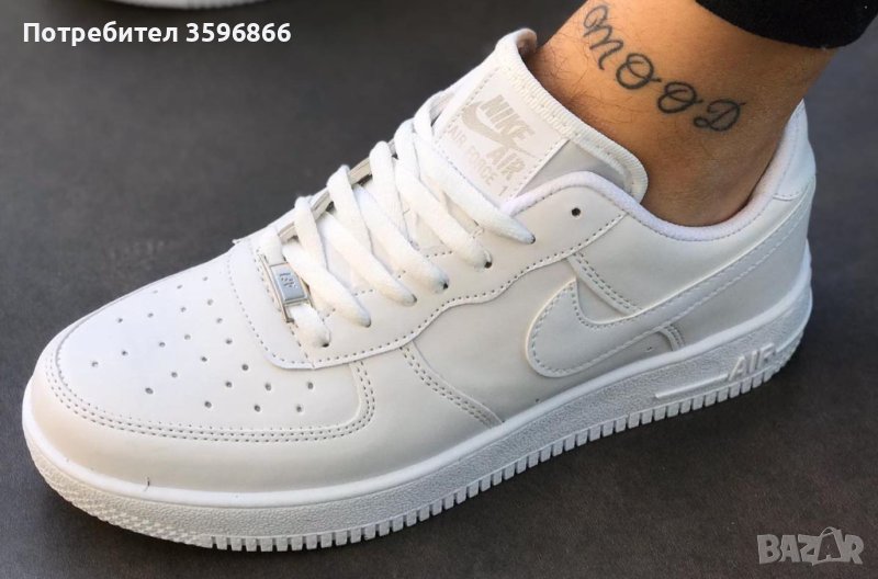 Маратонки Nike Air Force бяло ниски реплика, снимка 1