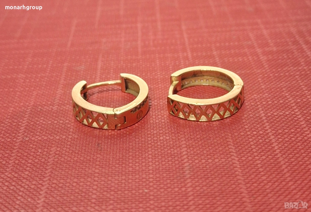 Златни обеци, снимка 1