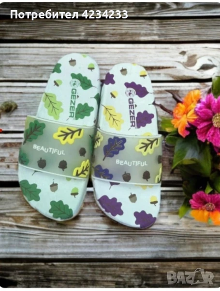 летни дамски чехли , снимка 1