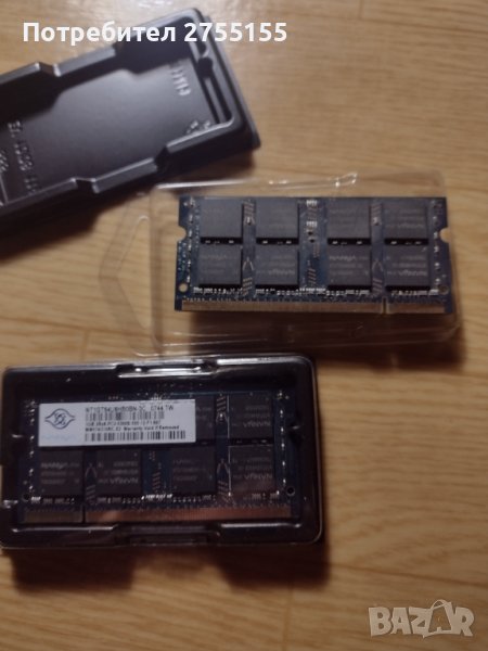 Части за компютри 2 броя по 1GB pc5300 DDR2 667MHz RAM за лаптоп  и други , снимка 1