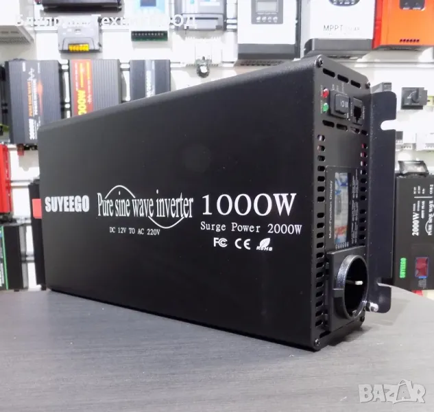 Инвертори Suyeego 1000W чиста синусоида с дистанционно управление, снимка 1