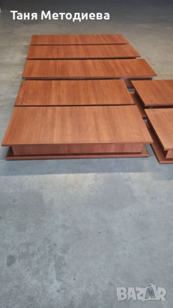 Магазинно оборудване - ПДЧ плоскости и метални профили - елементи от обзавеждане за магазин на части, снимка 1