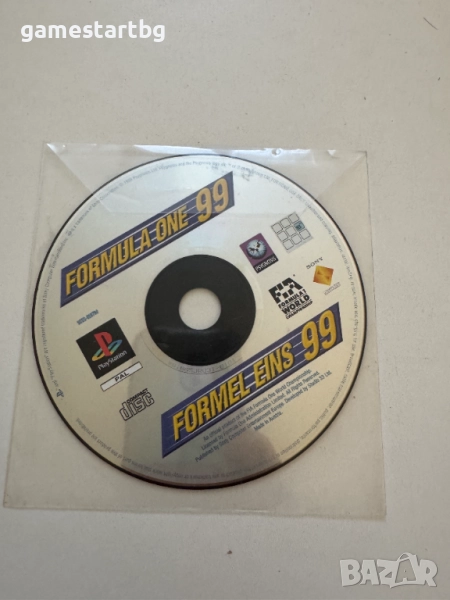 Formula one 99 за PS1, снимка 1