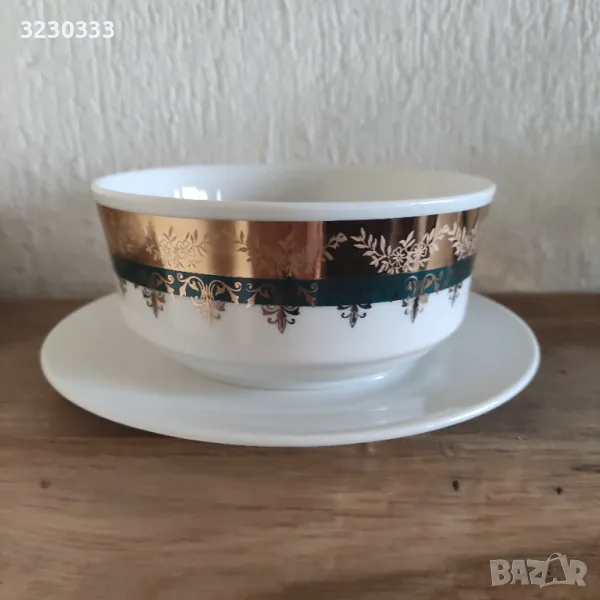 Порцеланова сосиера стара, снимка 1