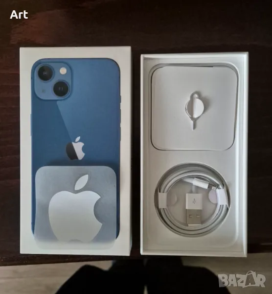 Кутия за iPhone 13, 128gb, Blue, снимка 1