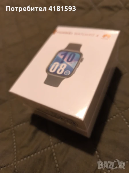 Продавам Часовник HUAWEI WATCH FIT 4 Blek ., снимка 1