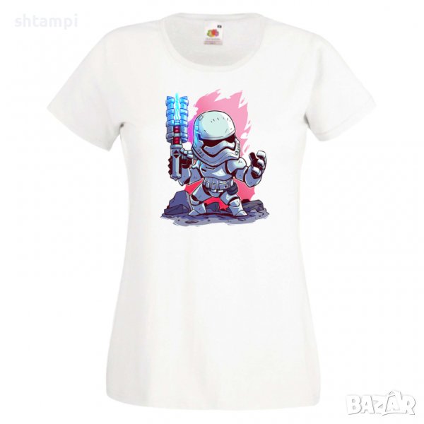 Дамска тениска Star Wars Storm Trooper Игра,Изненада,Подарък,Геймър,, снимка 1