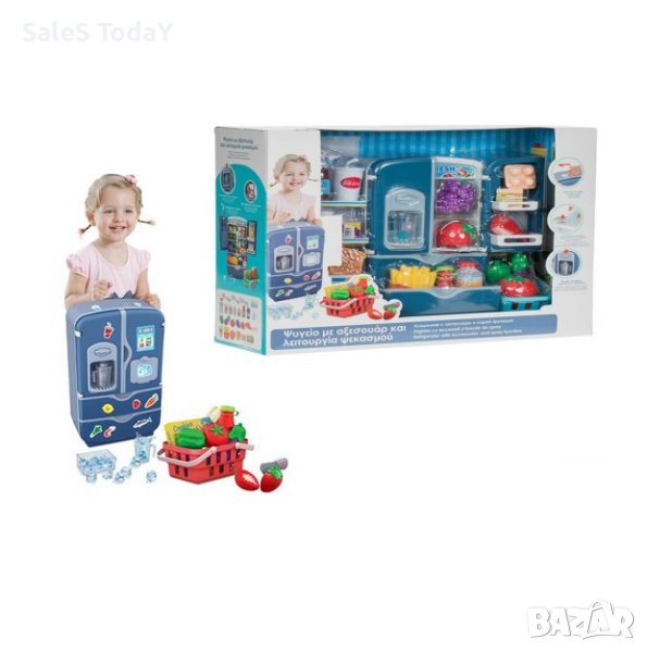 Детски хладилник, звук, светлина и аксесоари, снимка 1