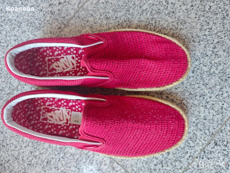 Дамски Еспадрили VANS, снимка 1
