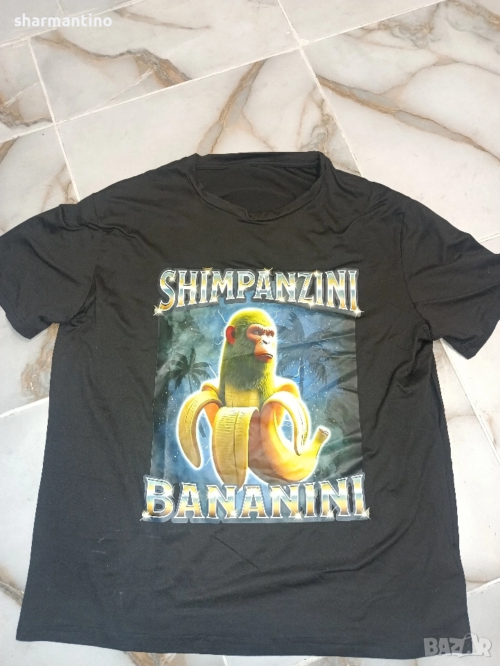 Brainrot нова тениска XL - 10 лв, снимка 1