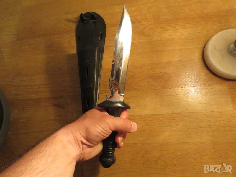 Рядък Стар италиански водолазен нож Марев  за ценители и колекционери, снимка 1