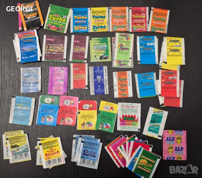 Опаковки от дъвки , снимка 1