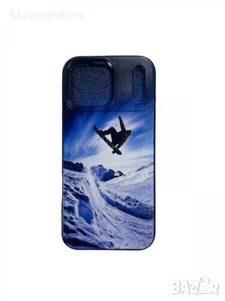 Калъф силикон Snowboard за iPhone 17 Pro Max 6.9 Баркод : 3132742, снимка 1