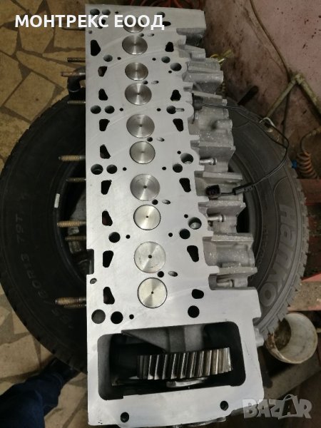 Оборудвана цилиндрова глава Volkswagen Touareg I (7L), ОЕМ 0710337/35, снимка 1