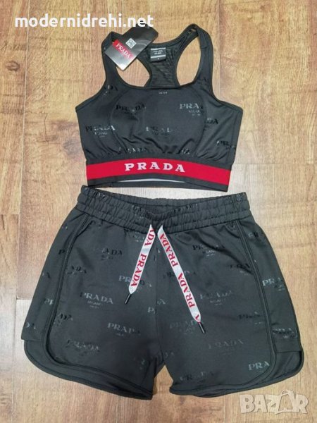 Дамски комплект панталонки и блуза Prada код 82, снимка 1