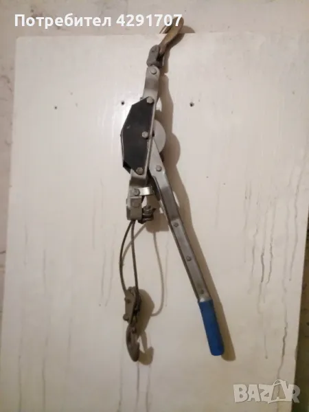 Ръчна лебедка за смяна на двигатели, скоростни кутии и тн., снимка 1