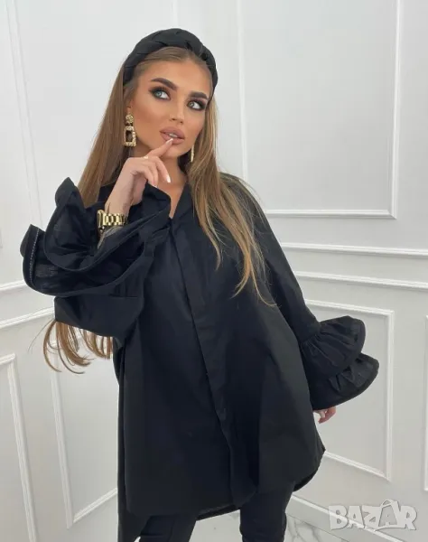 Дамска дълга риза / туника , снимка 1