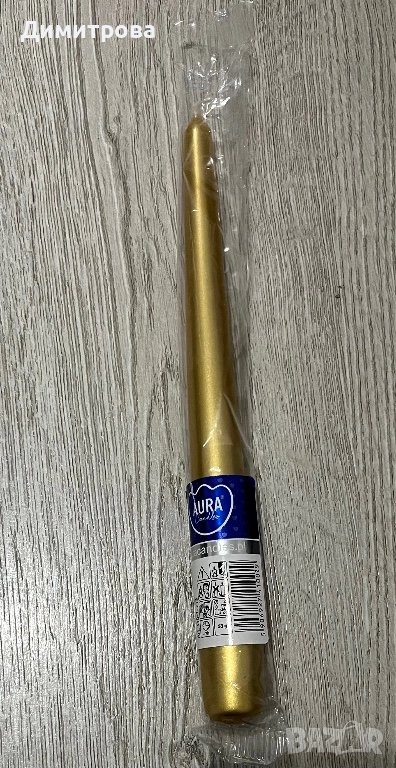 Нова златна свещ , снимка 1