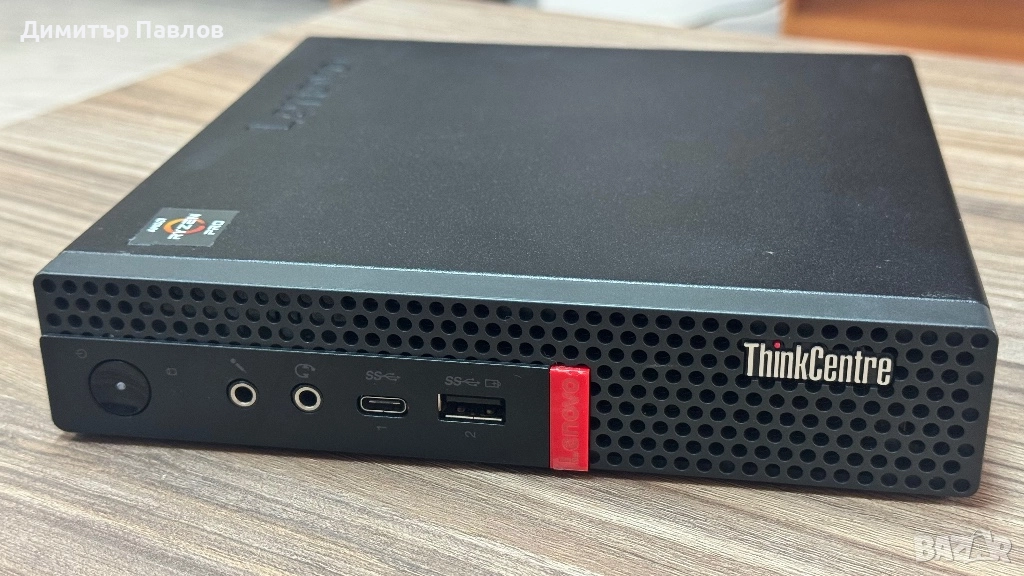 Lenovo ThinkCentre M75q / AMD Ryzen 5 3400GE / 256GB / 8GB / Vega 11, снимка 1
