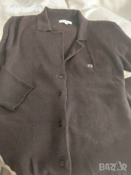 Pashmina Club. Hand Made. Size L Кашмир 100% Нова жилетка, снимка 1