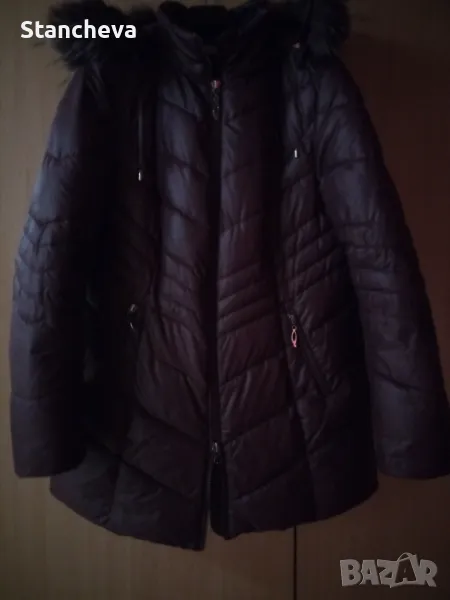 Топло зимно яке - бордо и (тънко яке - черно), снимка 1