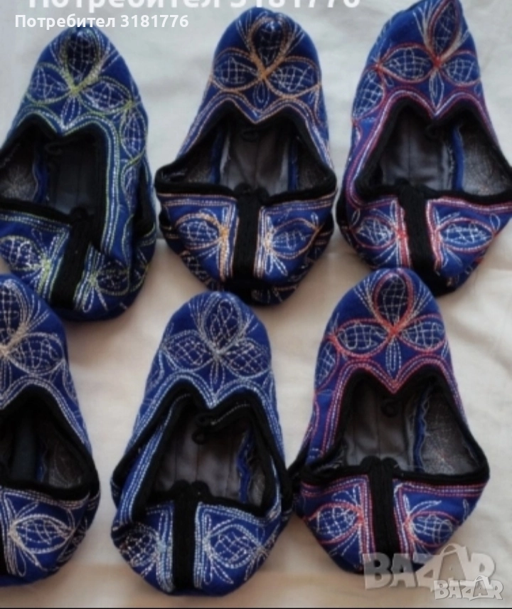 Родопски терлици изработени от качествен вълнен плат., снимка 1