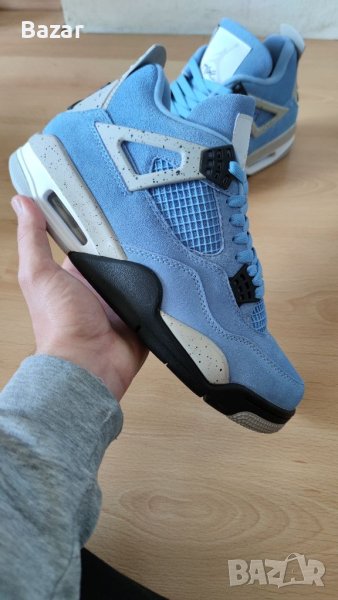 Nike Air Jordan 4 Retro University Blue UNC Кецове Маратонки Размер 42 Номер 26.5см Sneakers Shoes , снимка 1