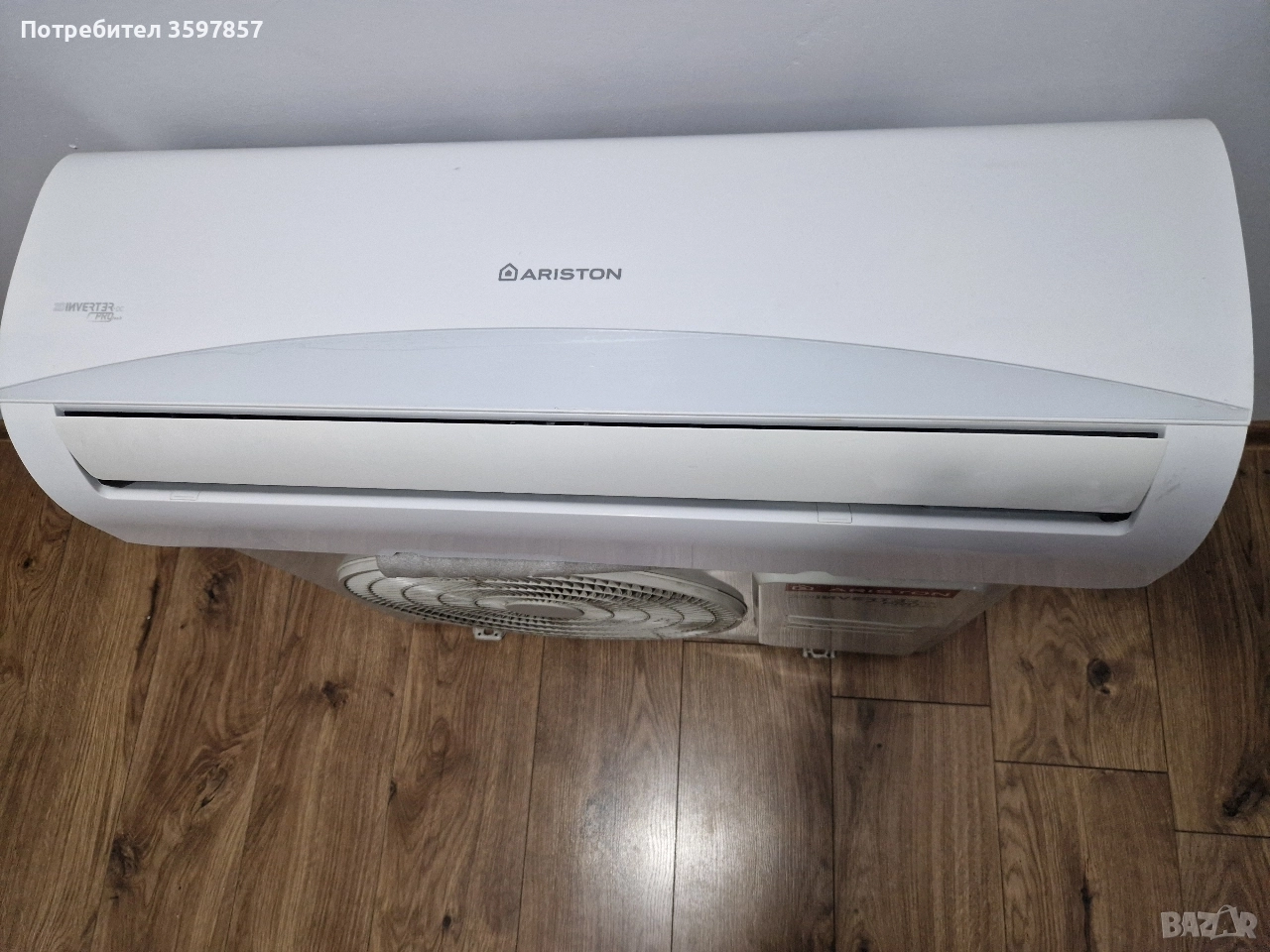 Инверторен Климатик Ariston 12 Работещ , снимка 1