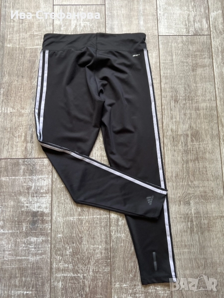 Ново черно дамско класическо спортно долнище клин 100% оригинал Adidas Адидас, снимка 1