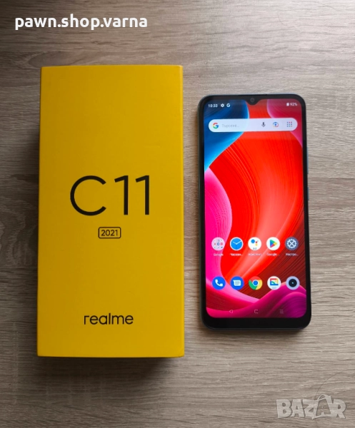 Смартфон Realme C11 (2021) – като нов! Неизползван, оригинална кутия!, снимка 1