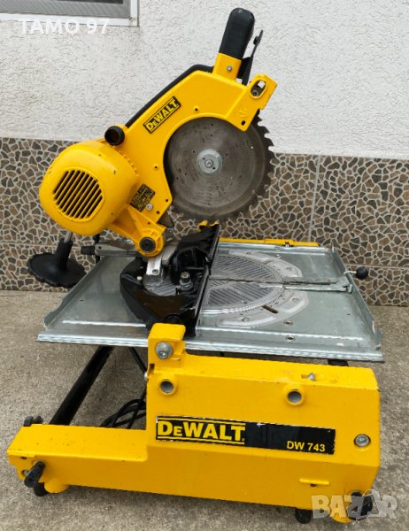 Комбиниран настолен циркуляр, герунг DeWalt DW743 2000W, снимка 1