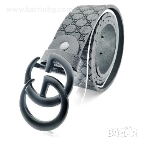 Дамски колан марков черен, снимка 1