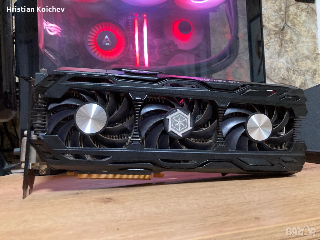 Inno3D GeForce GTX 1080 Ti iChill X3 11gb, снимка 1