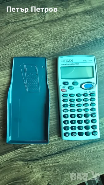 Калкулатор финансов Citizen, снимка 1