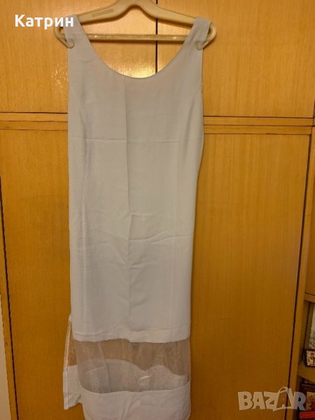 Дълга рокля светло синя, снимка 1