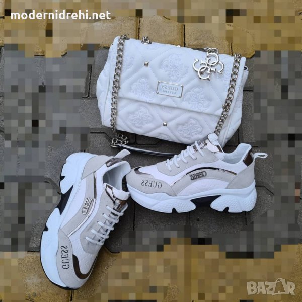 Дамски спортни обувки и чанта Guess код 145, снимка 1