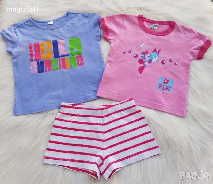 Тениски и панталонки 98см., снимка 1