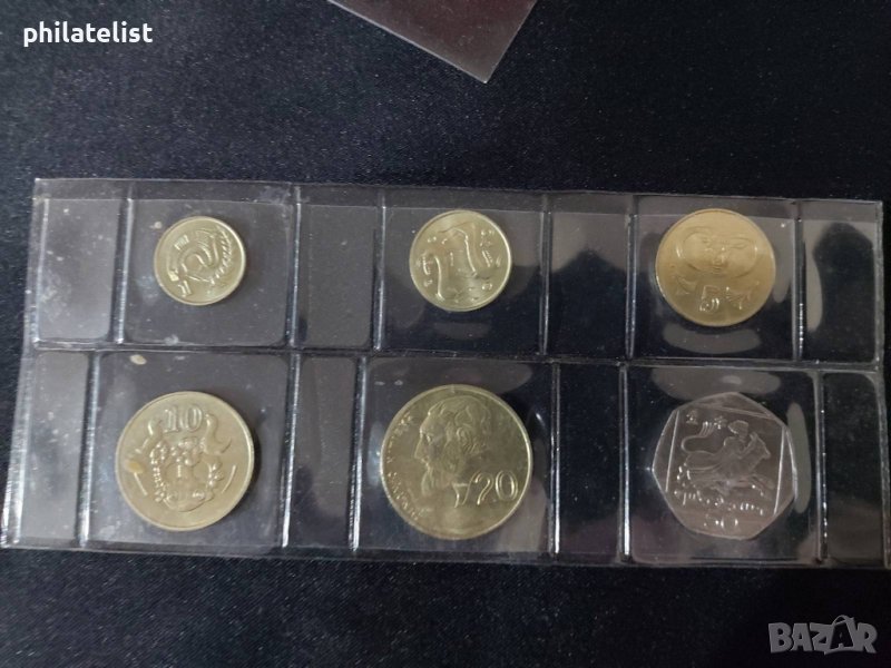 Комплектен сет - Кипър в пенсове , 6 монети, снимка 1