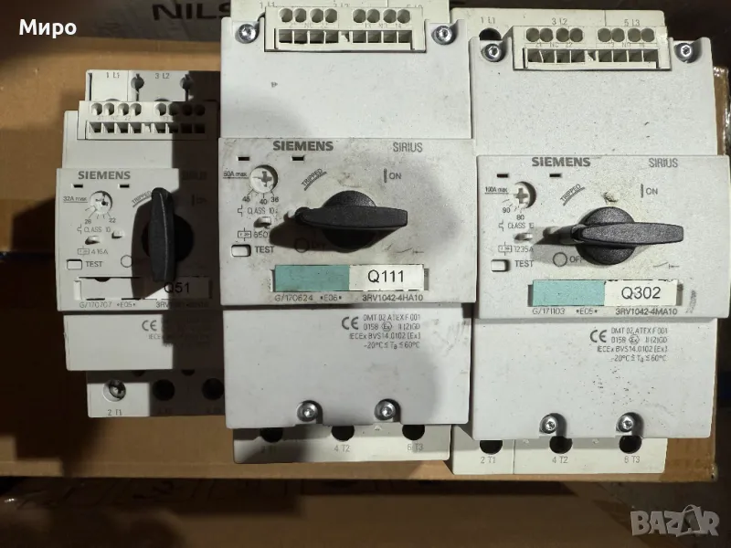 Моторна защита Siemens 22-32A - 3RV1031-4EA10, снимка 1