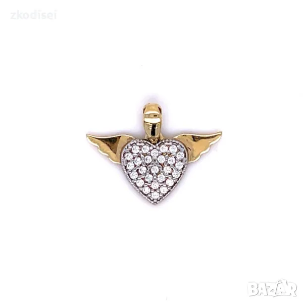 Златен медальон 1,12гр. 14кр. проба:585 модел:950-5, снимка 1