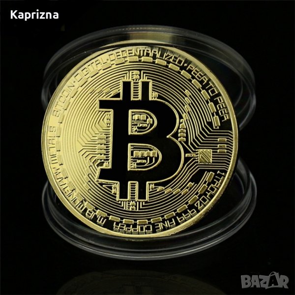 ПРОМО Колекционерска BITCOIN монета, снимка 1