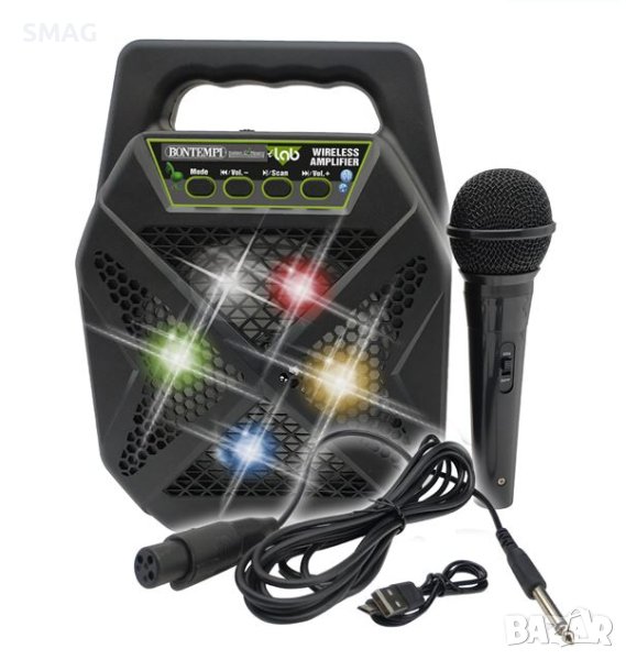 Караоке Тонколона с микрофон, снимка 1