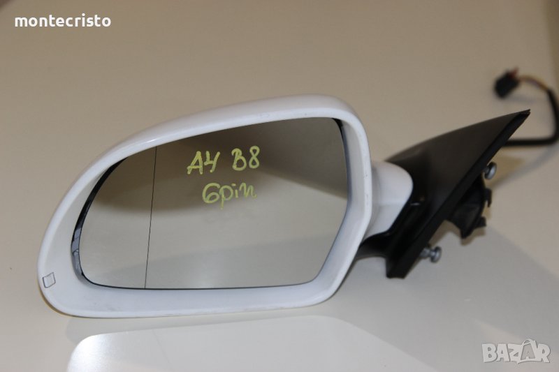 Ляво електрическо огледало Audi A4 B8 (2007-2011г.) 6 пина / 8K185740901C, снимка 1