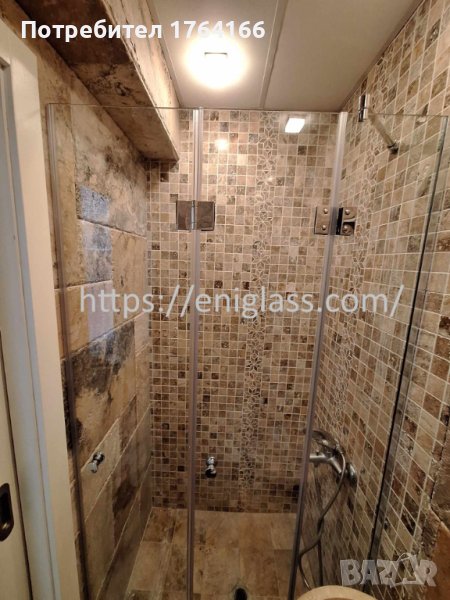 Стационарни душ кабини и паравани тип хармоника ПРОИЗВОДИТЕЛ, снимка 1