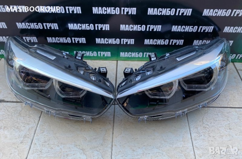 Фарове BMW LED фар Black Line за Бмв 1 Ф20 Ф21 фейс Bmw F20 F21 LCI , снимка 1